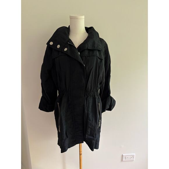 No brand Jackets & Blazers - Rain Jacket Black  Small